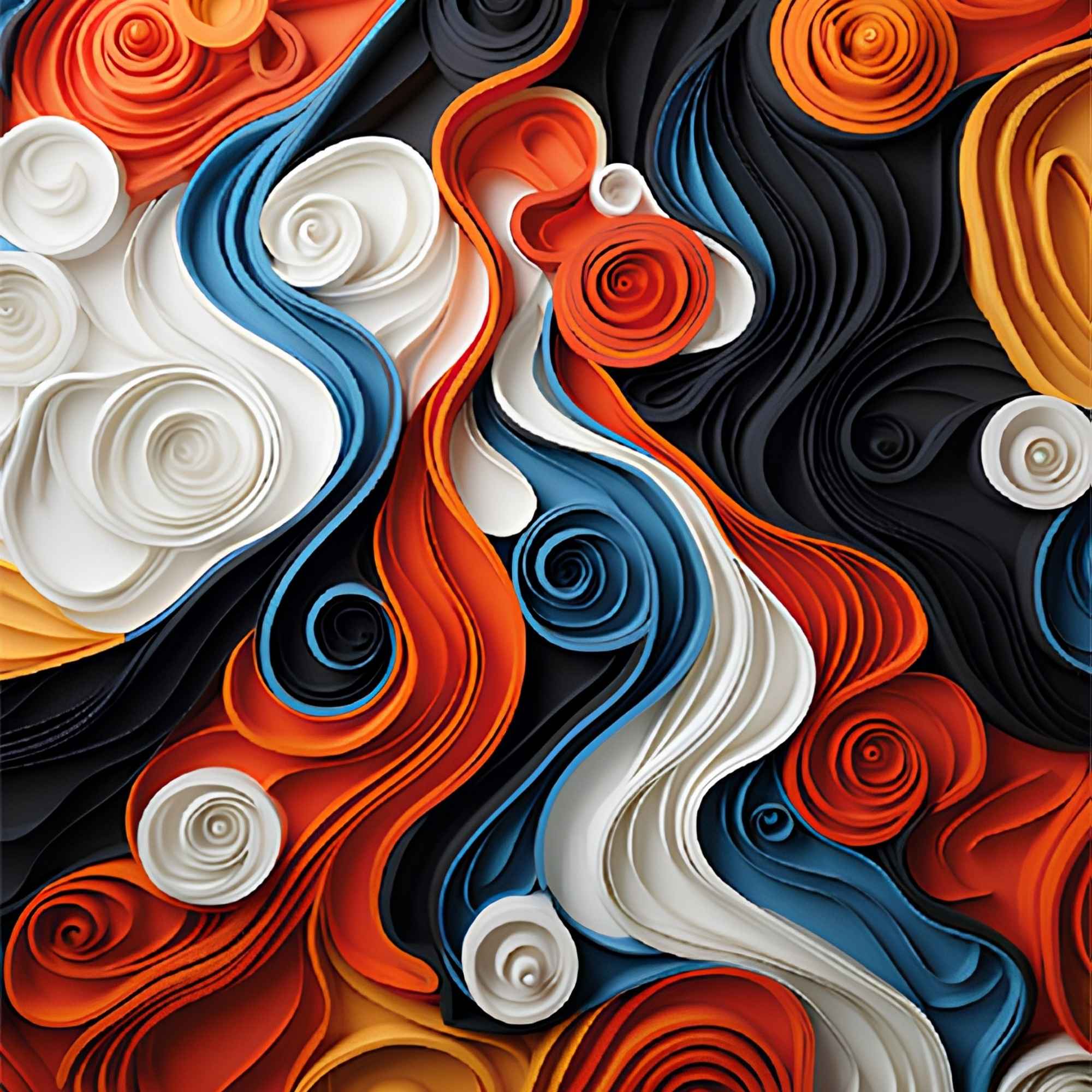 3D Volumetric Spiral Print Plush Fleece Throw Blanket