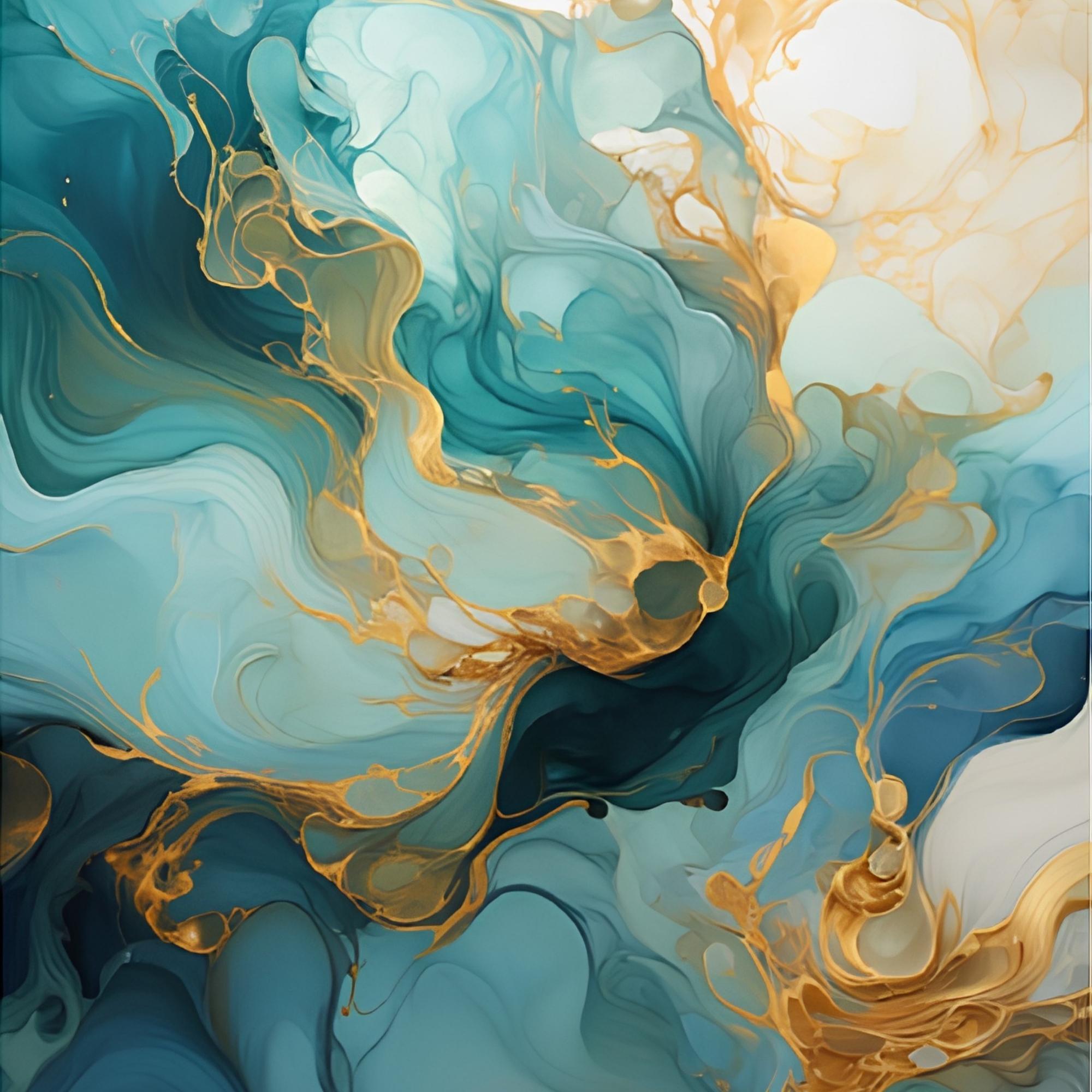 Abstract Emerald Art Print Plush Fleece Throw Blanket