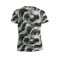 Abstract Spiral Men's Athletic Graphic T-Shirt