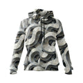 Abstract Spiral Women's Graphic Hoodie