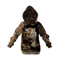Angry Tiger Kids Graphic Pullover Hoodie
