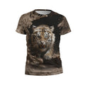 Angry Tiger Men's Athletic Graphic T-Shirt