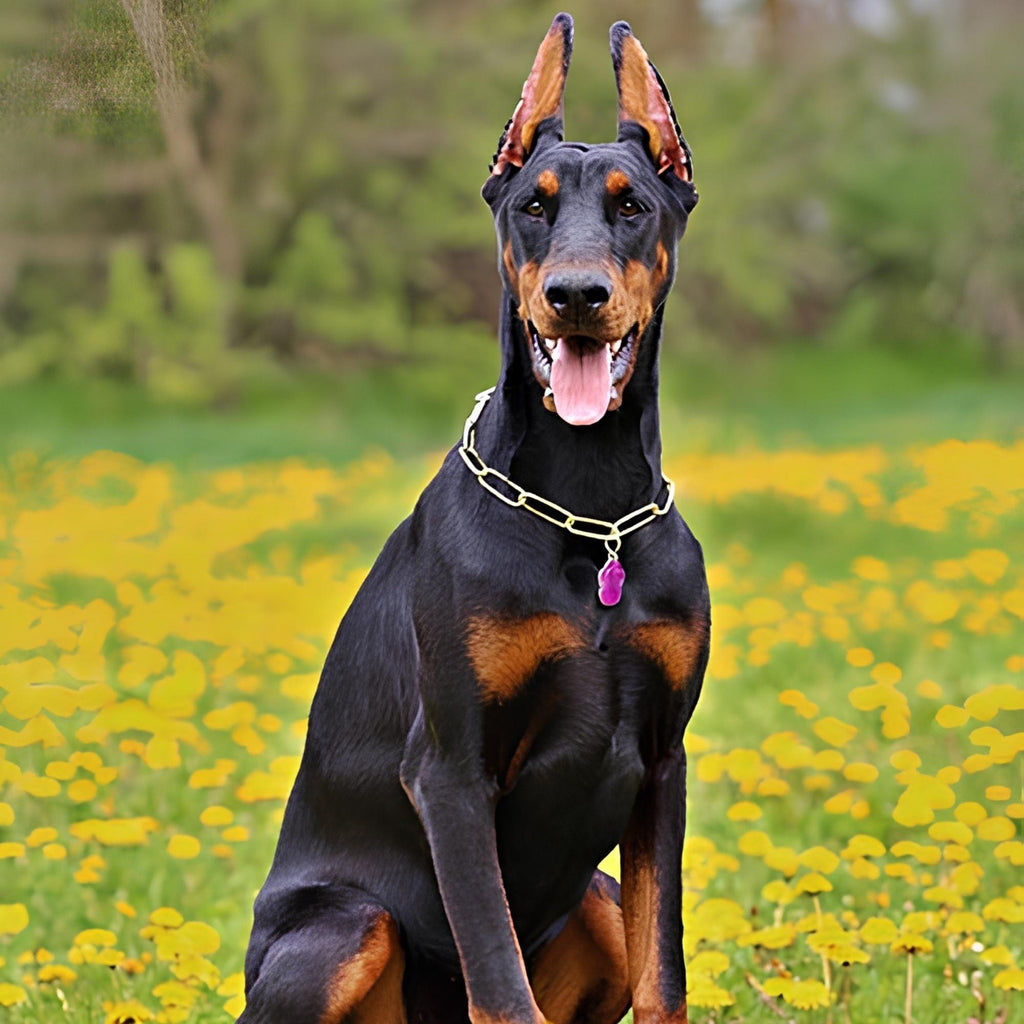 Big Doberman Portrait Print Plush Fleece Throw Blanket