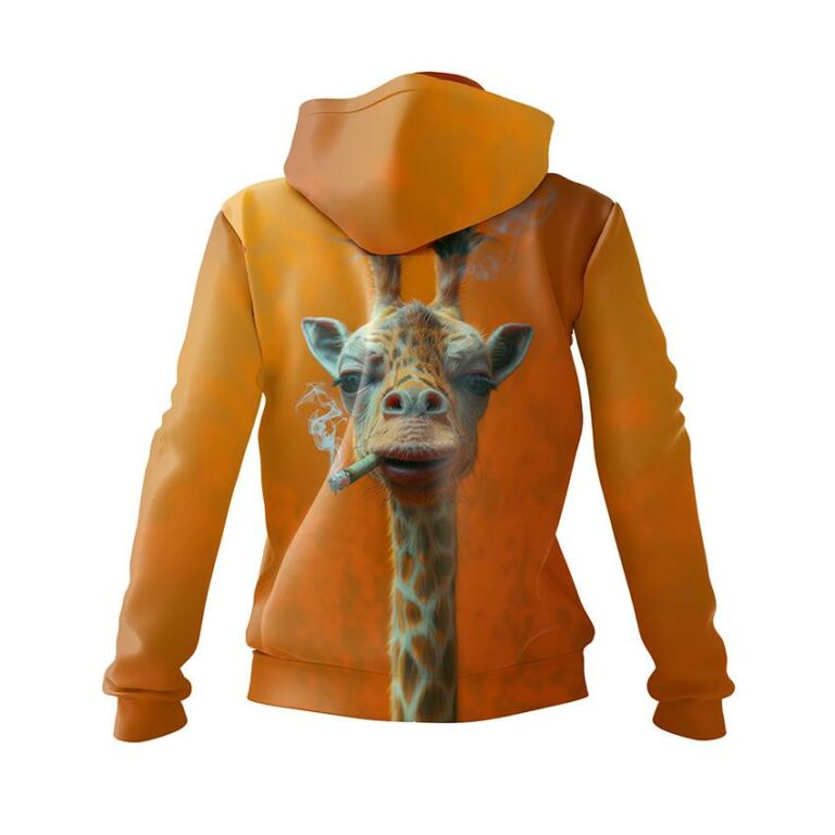 Chill Giraffe Women's Graphic Hoodie