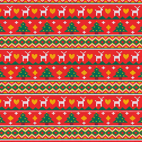 "Christmas Miracle" Reindeer Print Plush Fleece Throw Blanket
