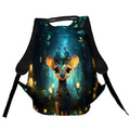 Deer Fairytale Forest Anti-Theft Laptop Backpack – Urban Travel Bag