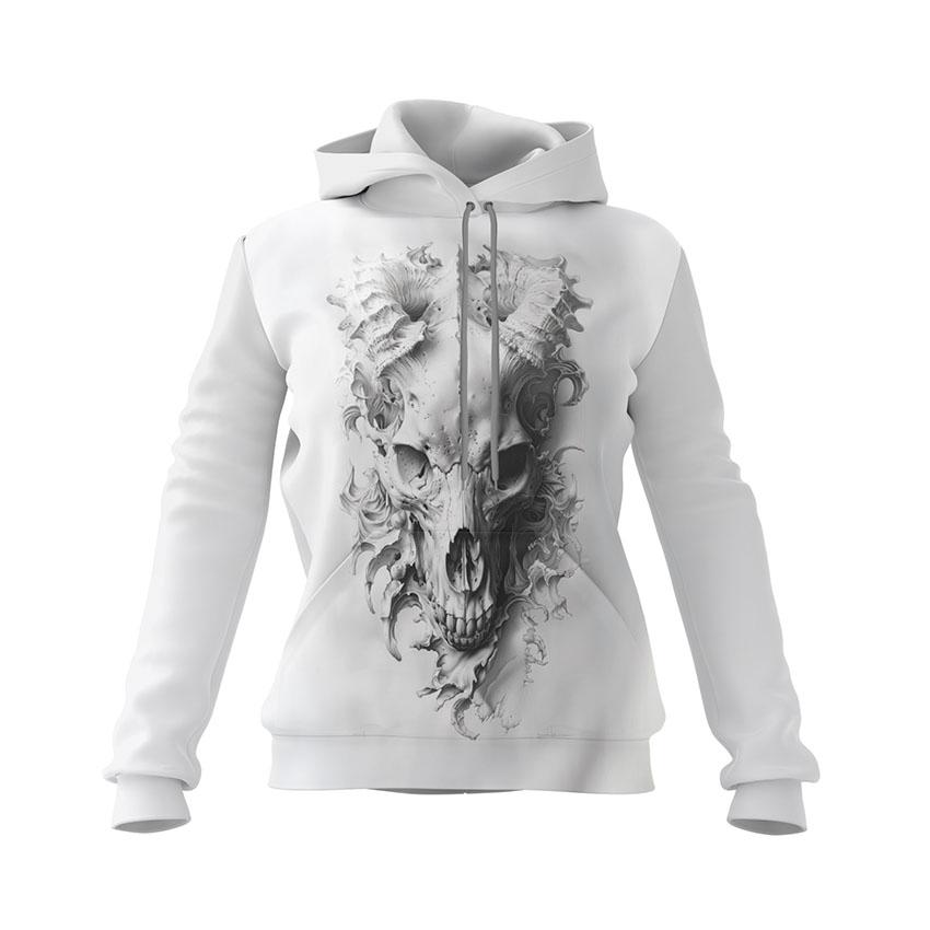 Demon Skull Women's Graphic Hoodie