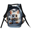 Rabbit Astronaut Anti-Theft Laptop Backpack – Urban Travel Bag