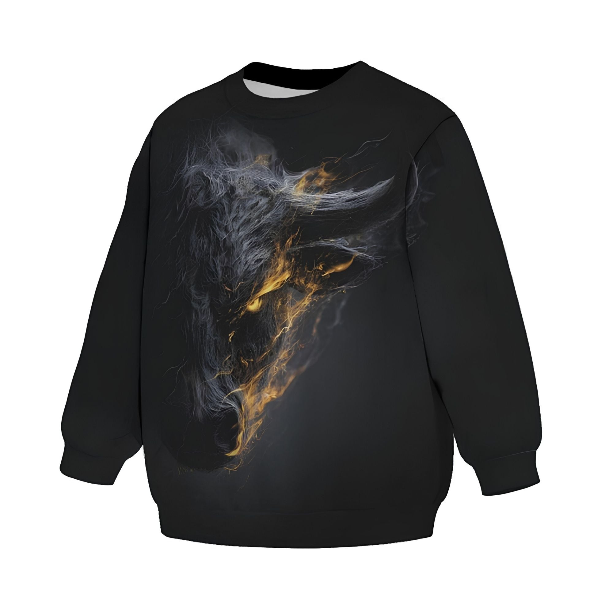 Kids Fire Bull Sweatshirt – Premium Soft Fleece Sweater
