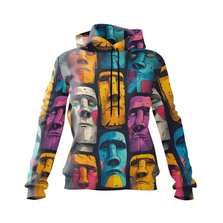 Faces & Monuments Women's Graphic Hoodie