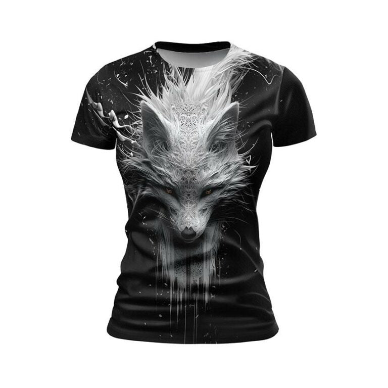 Fantasy Fox Women's Athletic Print T-Shirt
