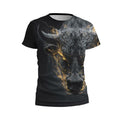 Fire Bull Men's Athletic Graphic T-Shirt