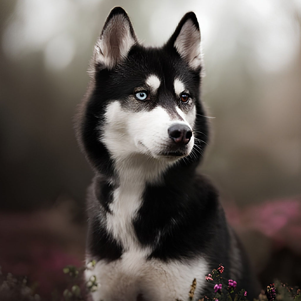 Husky Forest Soft Cozy Throw Blanket | Dog Lover Home Decor Gift