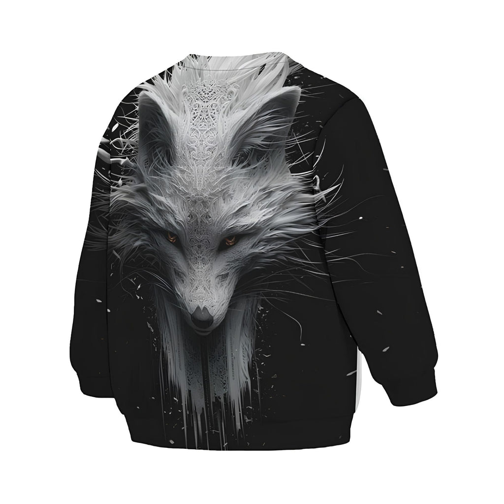 Kids Fantasy Fox Sweatshirt – Premium Soft Fleece Sweater