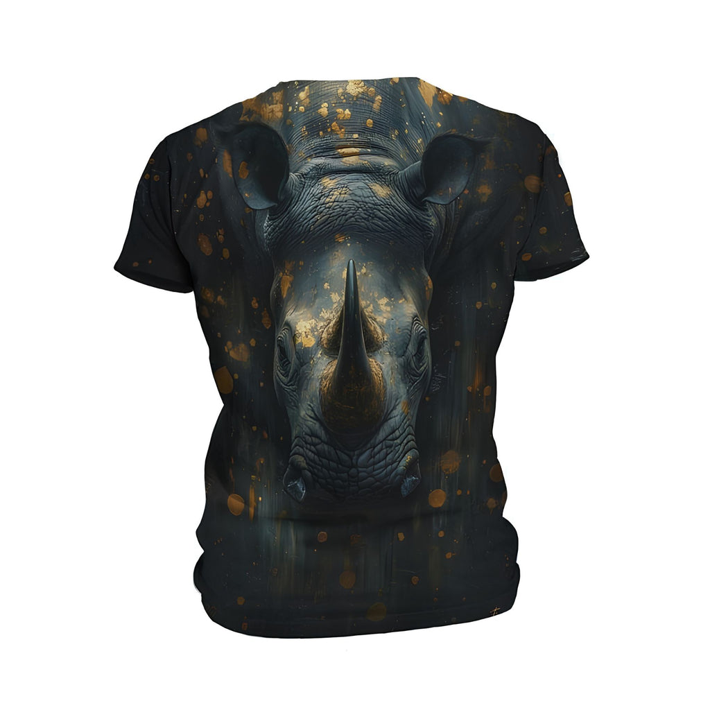 Kids Night Rhino Print Athletic T-Shirt