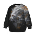 Kids Powerful Lion Sweatshirt – Premium Soft Fleece Sweater