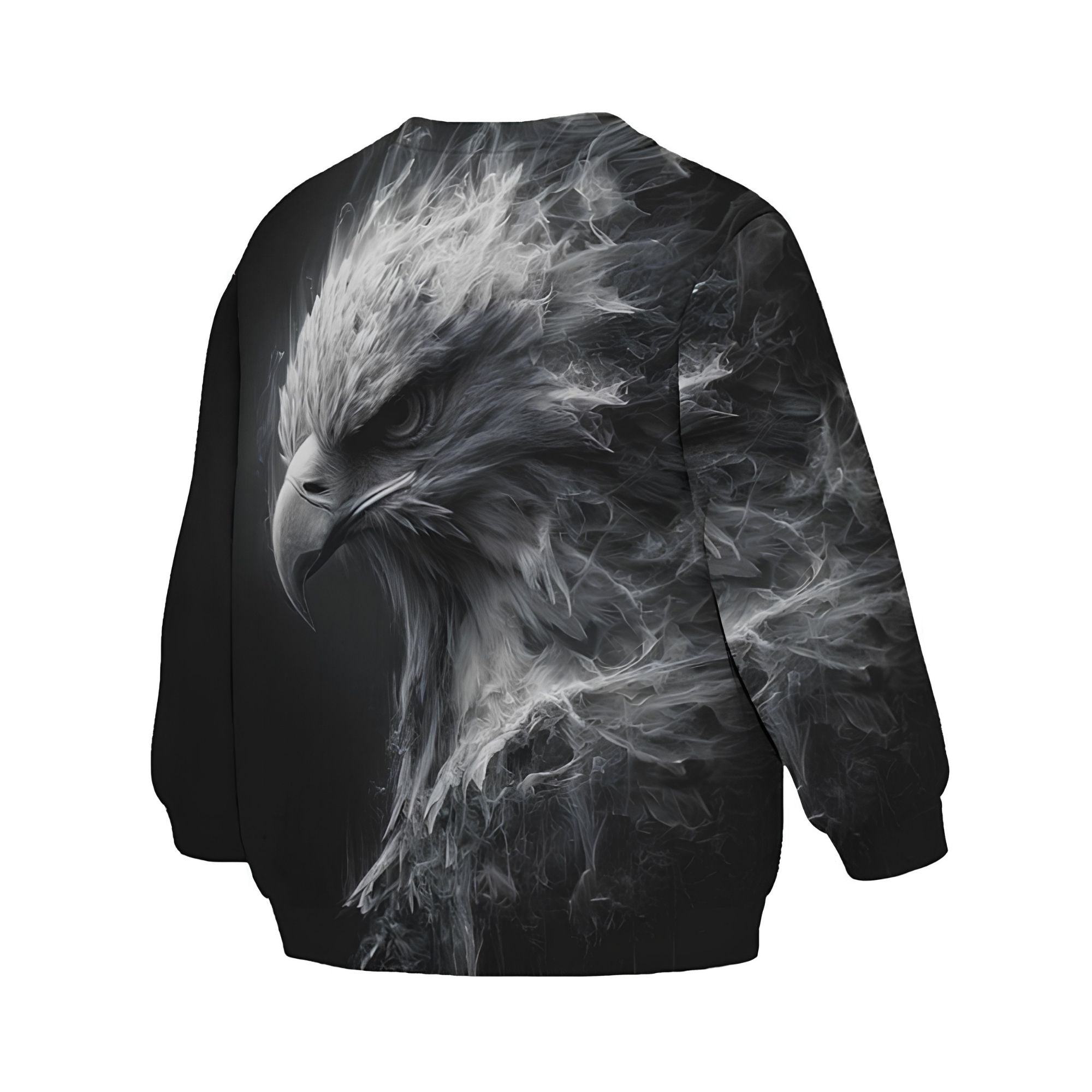 Kids White Eagle Sweatshirt – Premium Soft Fleece Sweater