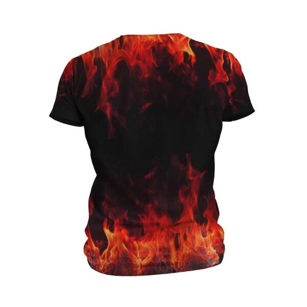 Kids Wild Flame Print Athletic T-Shirt