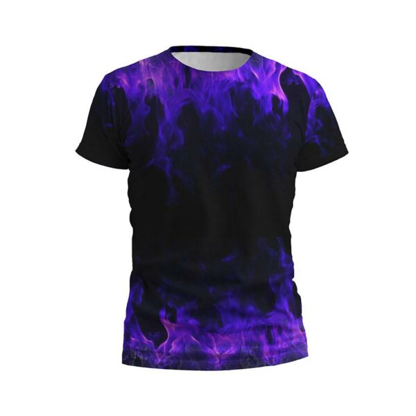 Kids Wild Flame Print Athletic T-Shirt