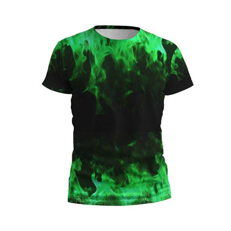 Kids Wild Flame Print Athletic T-Shirt