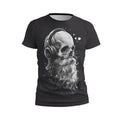 Music Skull Men's Athletic Graphic T-Shirt