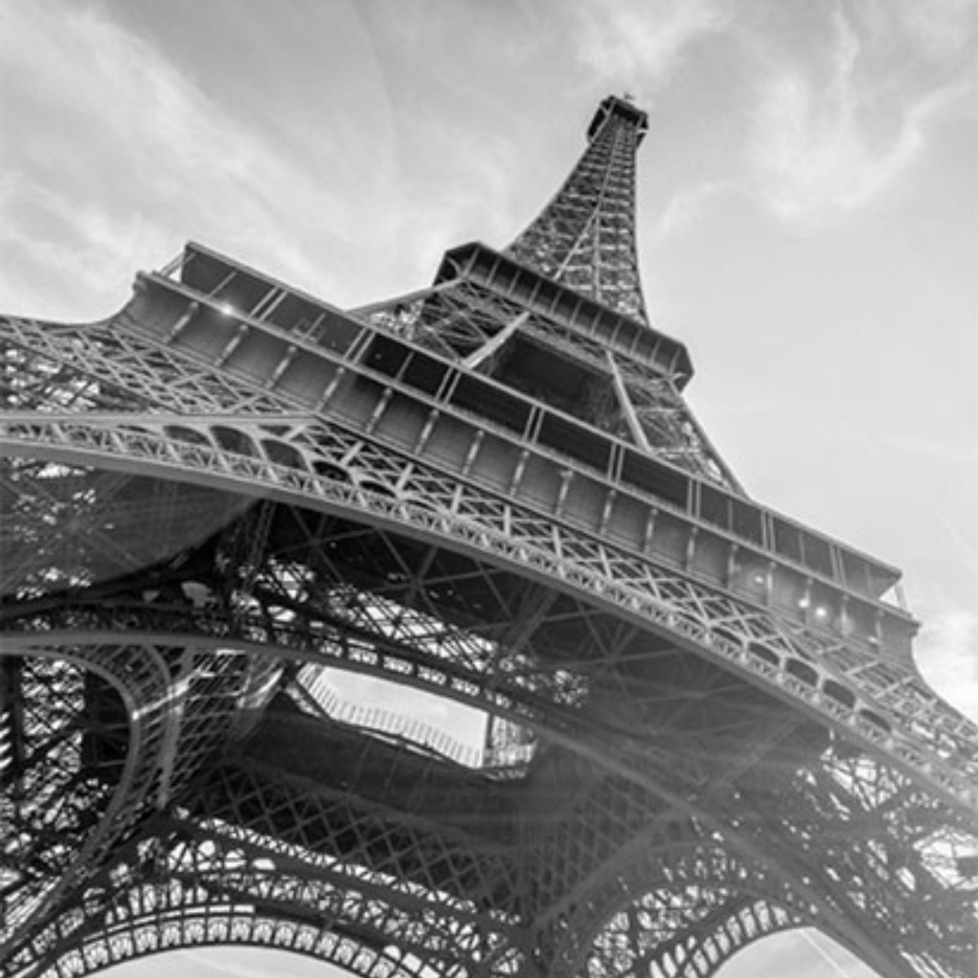 Paris Eiffel Tower Scenic Print Plush Fleece Throw Blanket