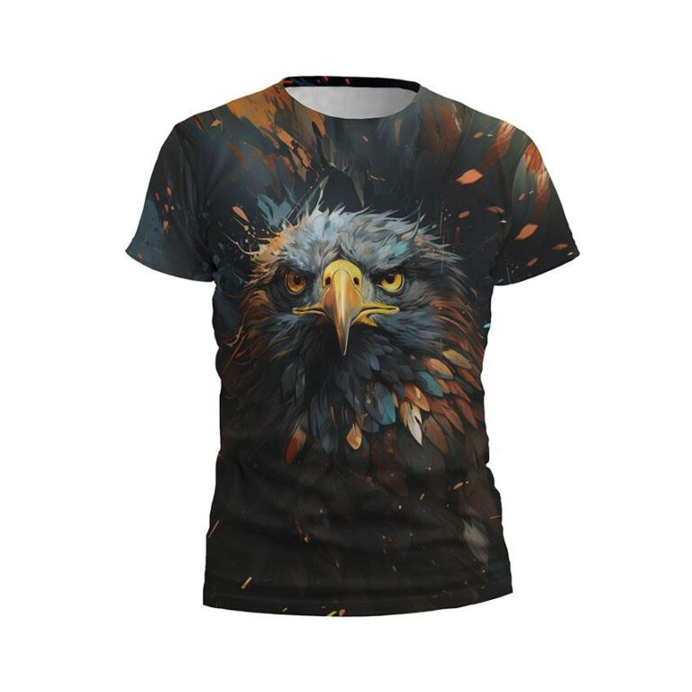 Proud Eagle Men's Athletic Graphic T-Shirt