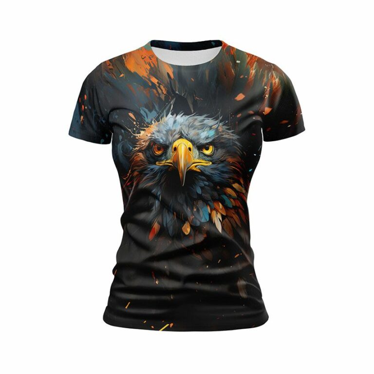 Proud Eagle Women's Athletic Print T-Shirt