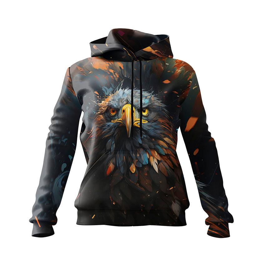 Proud Eagle Women's Graphic Hoodie
