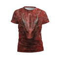 Red Dragon Men's Athletic Graphic T-Shirt