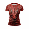Red Dragon Women's Athletic Print T-Shirt