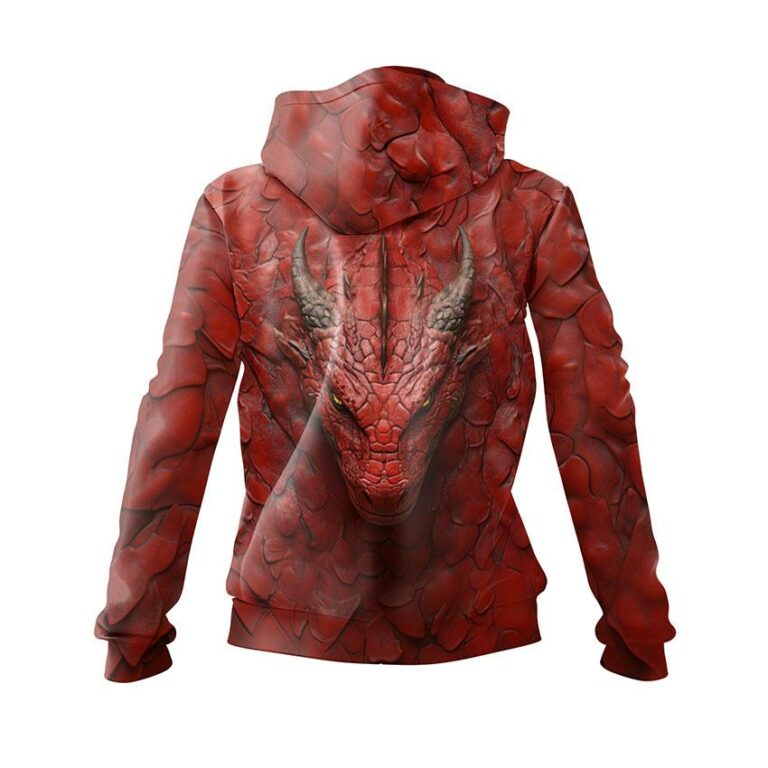 Red Dragon Women's Graphic Hoodie