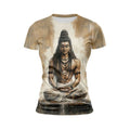 Shiva Art Women's Athletic Print T-Shirt
