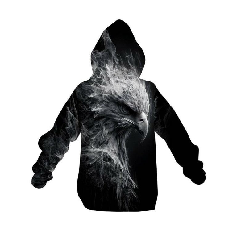 White Eagle Kids Graphic Pullover Hoodie