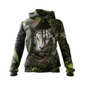 White Tiger Women's Graphic Hoodie