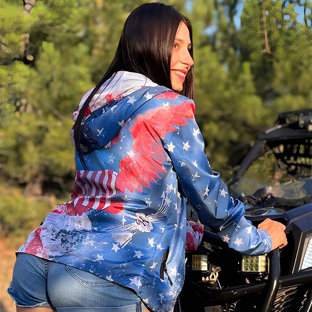 Black & Red Ukraine Classic Unisex Windbreaker Jacket