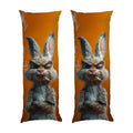 Wütendes Hasen-Dakimakura-Körperkissen