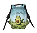 Avocato Print Anti-Diebstahl-Laptoprucksack