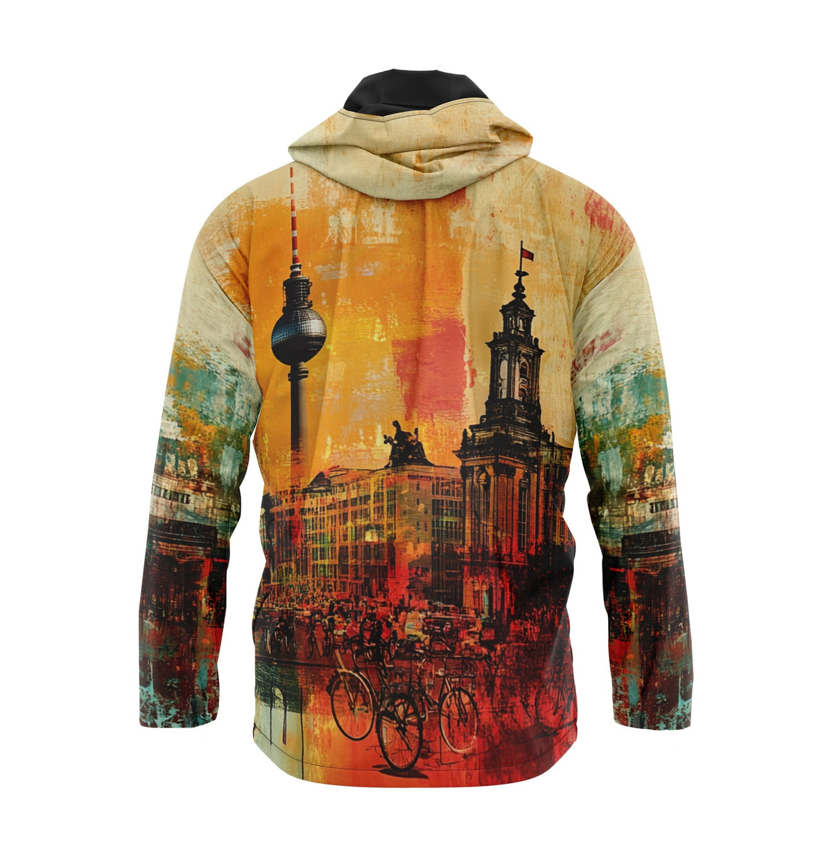 Berlin Architektur Kunst Klassik Windbreaker Jacke
