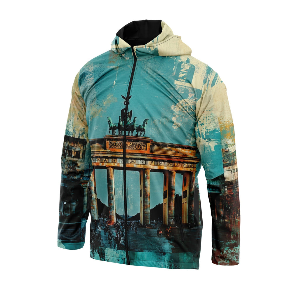 Berlin Architektur Kunst Klassik Windbreaker Jacke