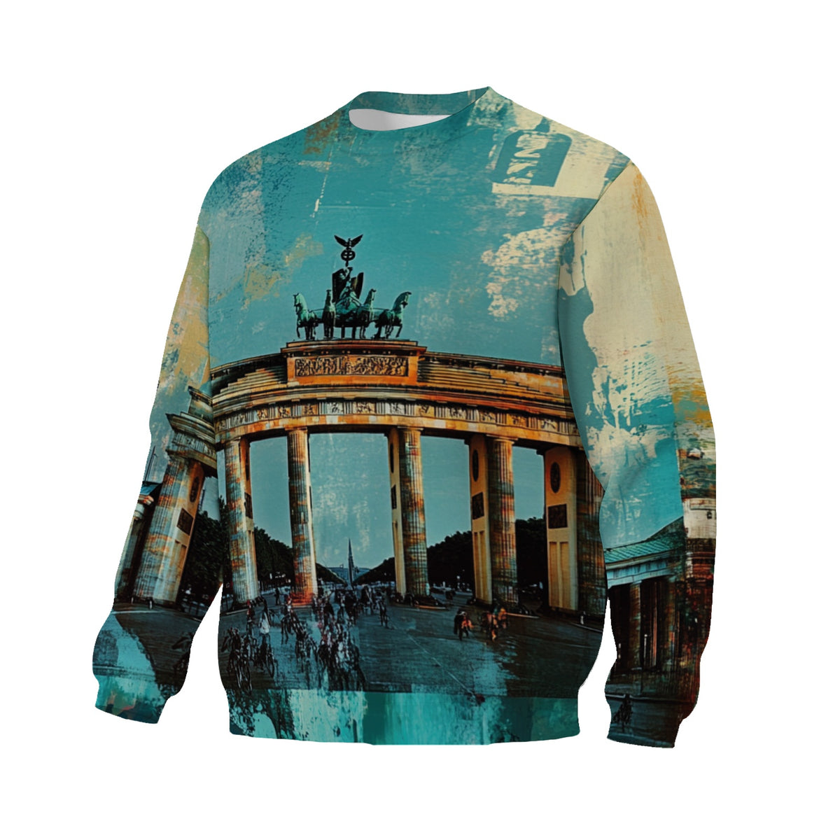 Berlin Architektur Kunstdruck-Sweatshirt