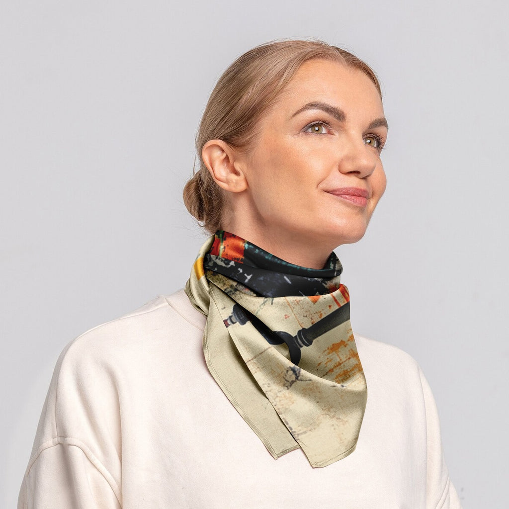 Berlin Architecture Art Square Scarf