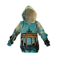 Berlin Architecture Kids Graphic Hoodie
