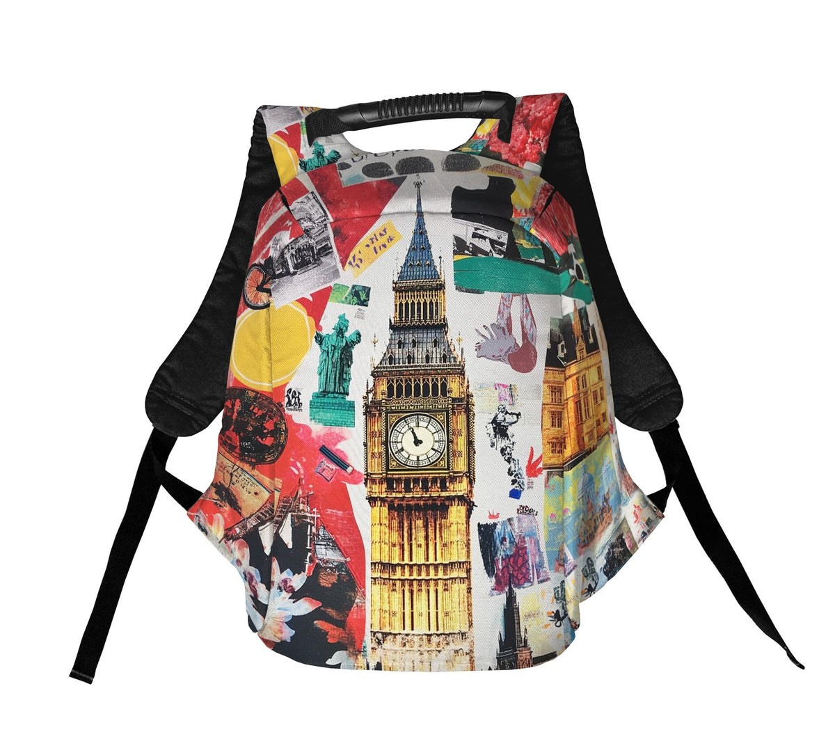 Big Ben London Collage Reise-Rucksack