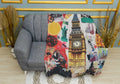 Big Ben London Sehenswürdigkeiten Plüsch-Wohndecke
