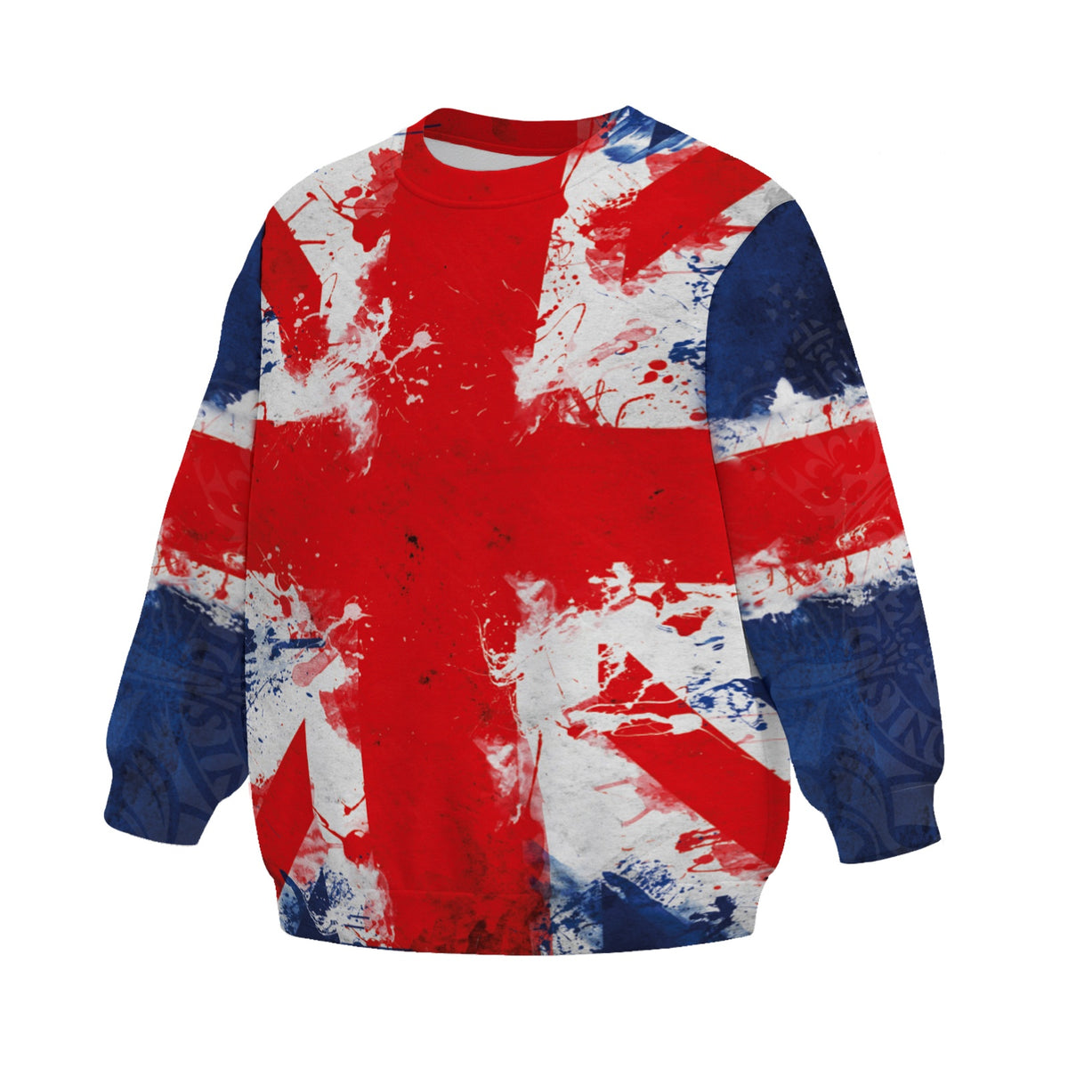 Kinder-Sweatshirt mit britischer Flagge