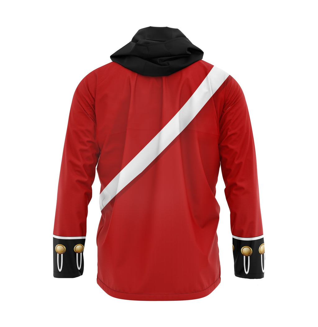 British Redcoat Uniform Print Unisex Classic Windbreaker Jacket
