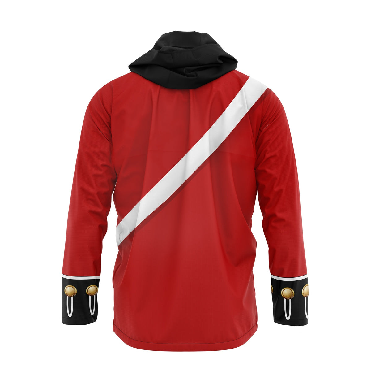 British Redcoat Uniform Print Unisex Classic Windbreaker Jacket