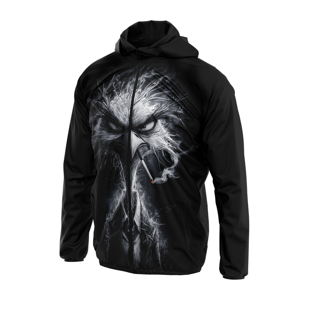 Eagle Bold Graphic Windbreaker-Jacke