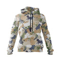 Funny Cats Camouflage Women's Hoodie
